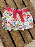 Short fleurs multicolore/blanc Du Pareil au Même 9 mois ♻️