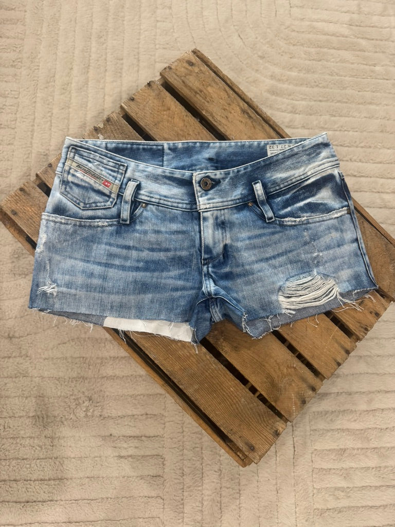 Short en jeans destroy Diesel - 27 (36) ♻️