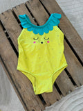 Maillot de bain 1 pièce jaune Du Pareil au Même 12 mois ♻️