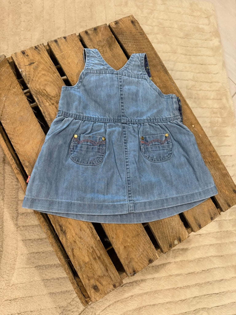 Robe en jeans bleu Sergent Major 3 mois ♻️