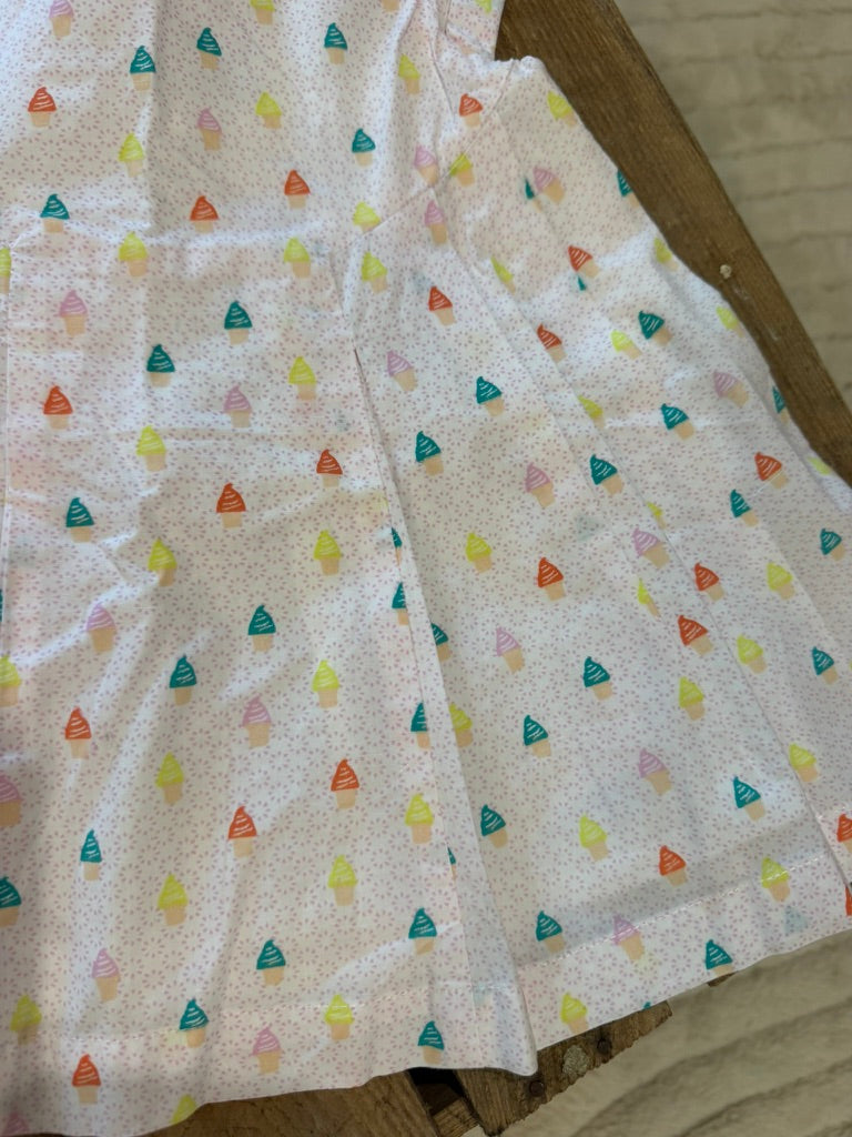 Robe "glace" blanc/multicolore Tissaia 6 mois ♻️