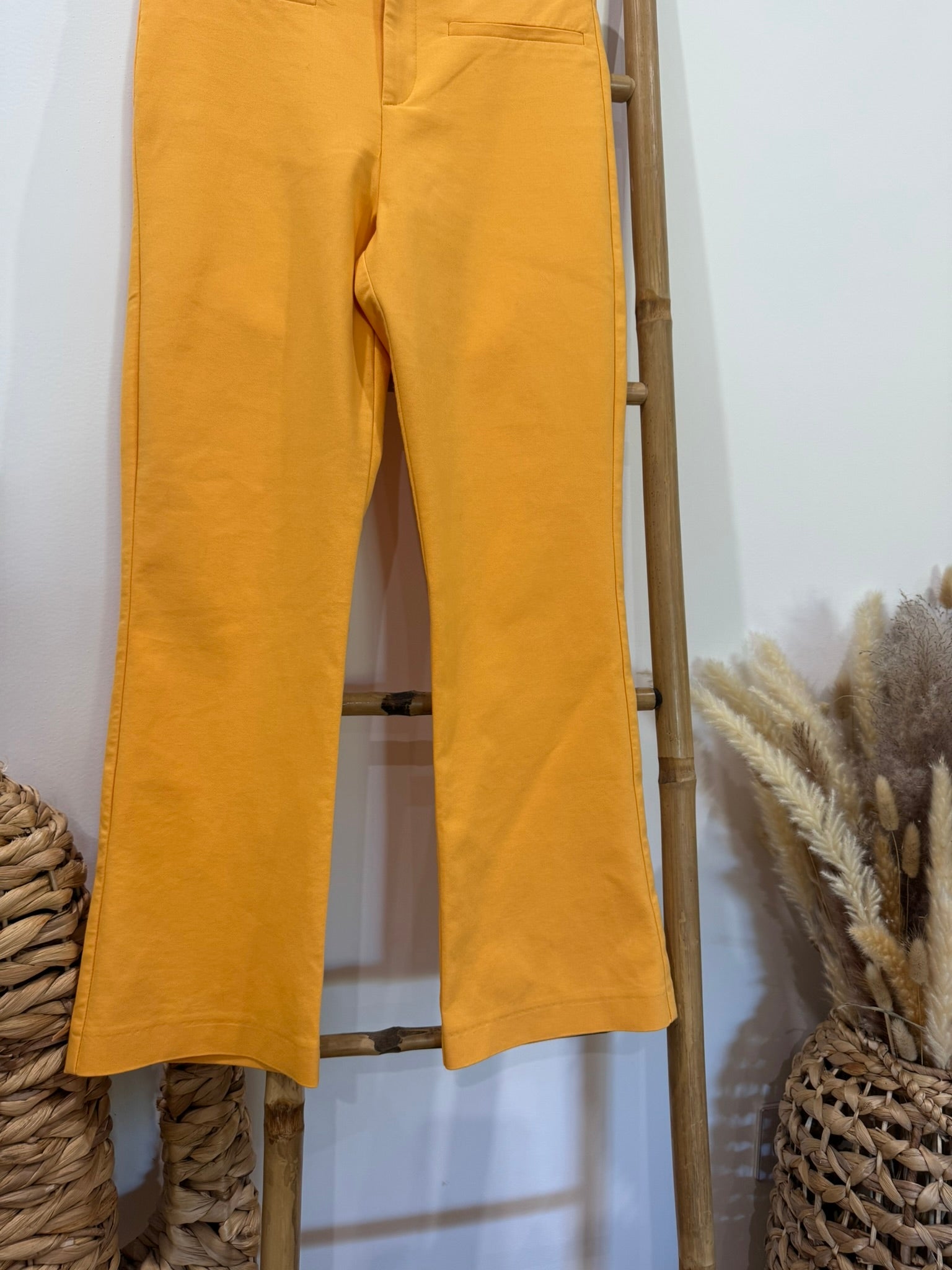 Pantalon tailleur bas jambe évasé orange Zara - S ♻️