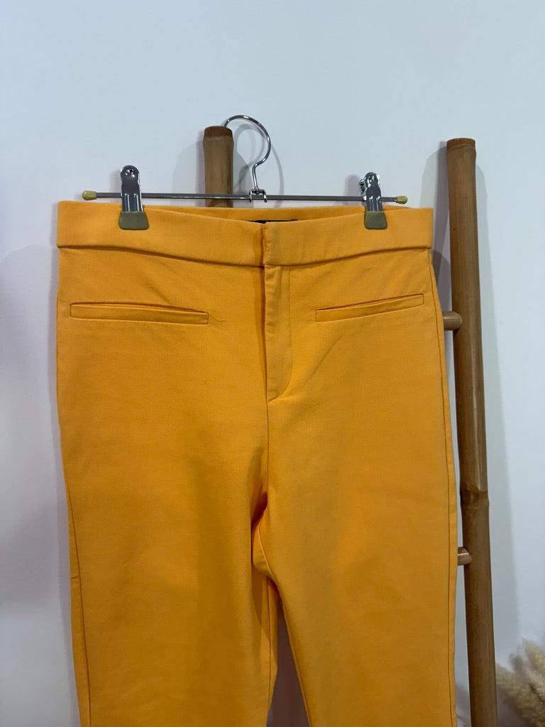 Pantalon tailleur bas jambe évasé orange Zara - S ♻️