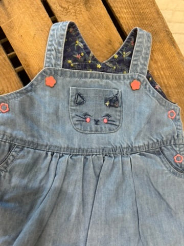 Robe en jeans bleu Sergent Major 3 mois ♻️