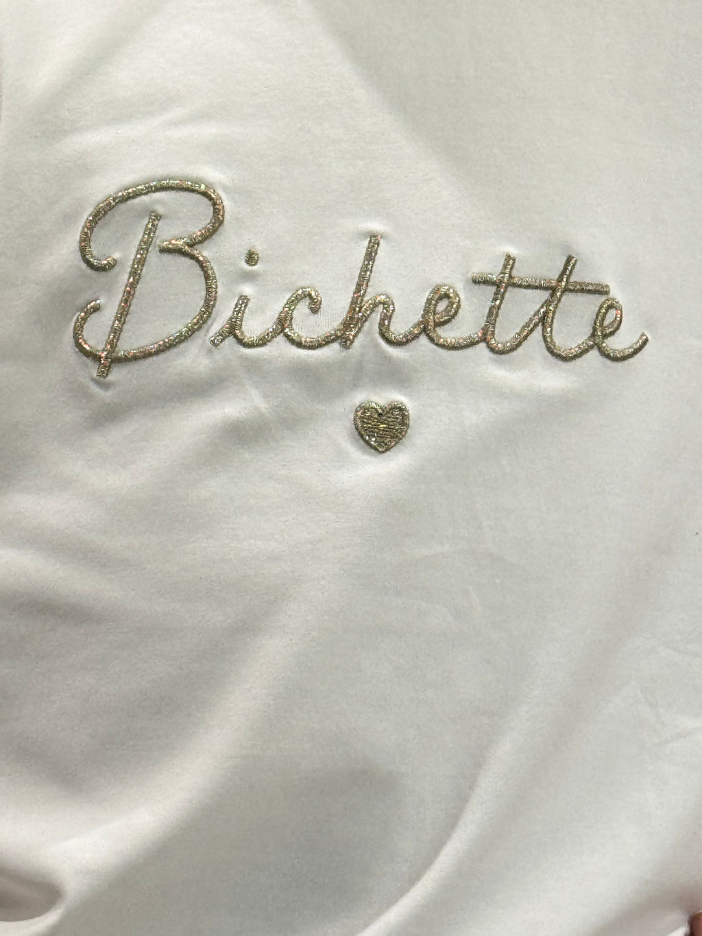 T-shirt "Bichette" blanc - fille