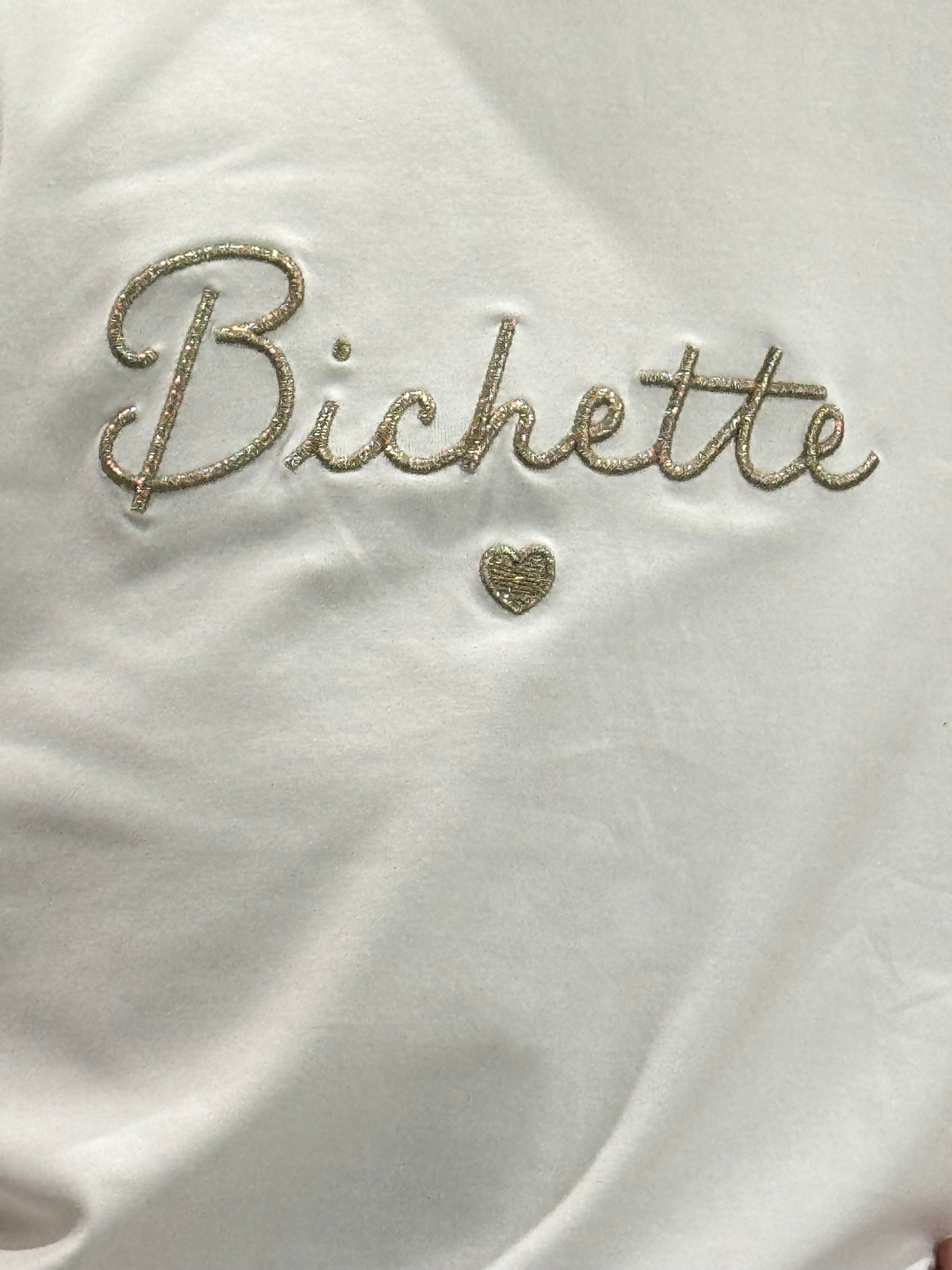 T-shirt "Bichette" blanc - fille